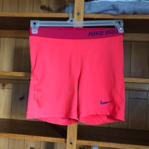 Nike Pro Dri/Fit Spandex Activewear Shorts